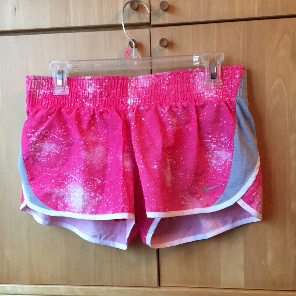 Nike pink running shorts NWT